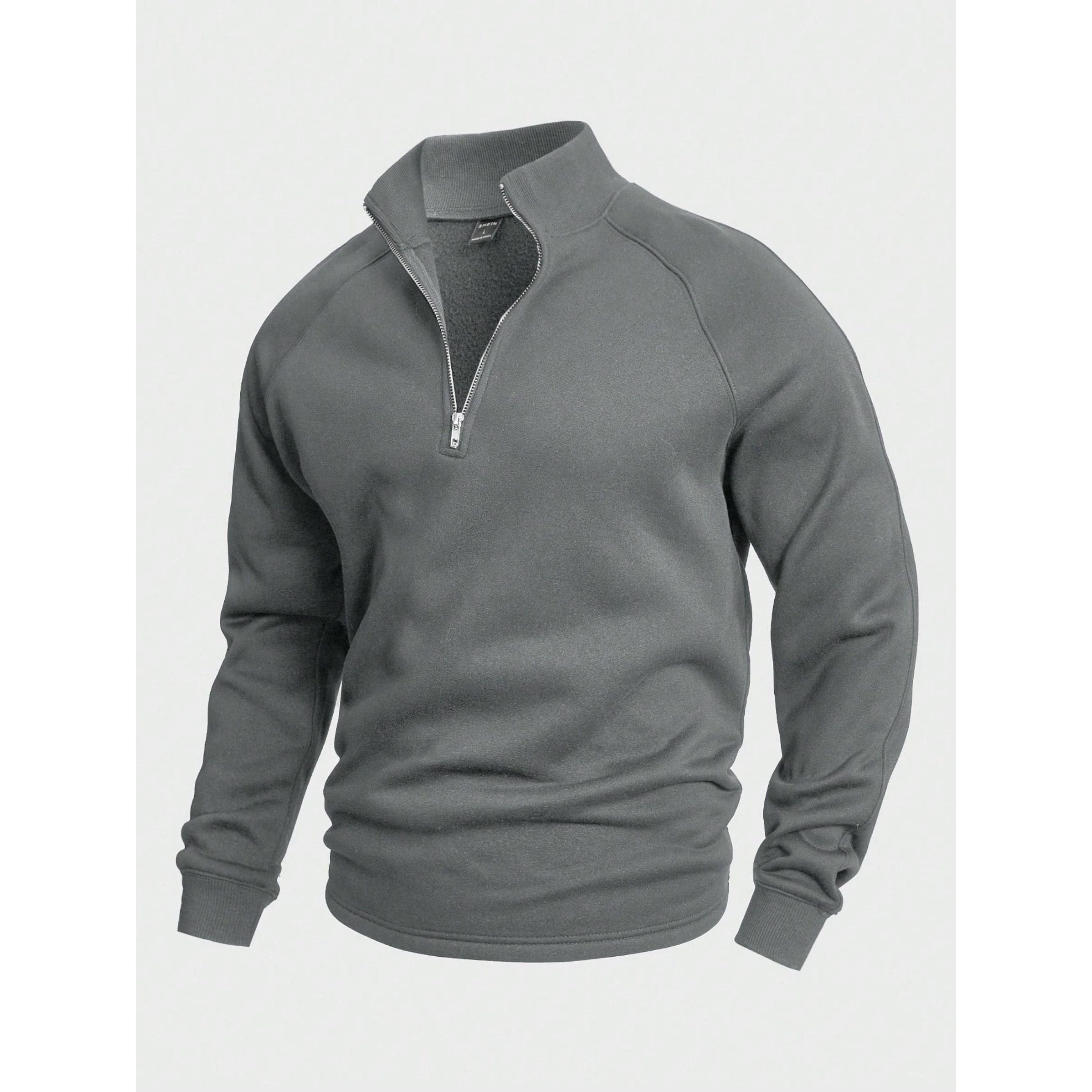 Jan™ | Pulower Casual z pół-zamkiem