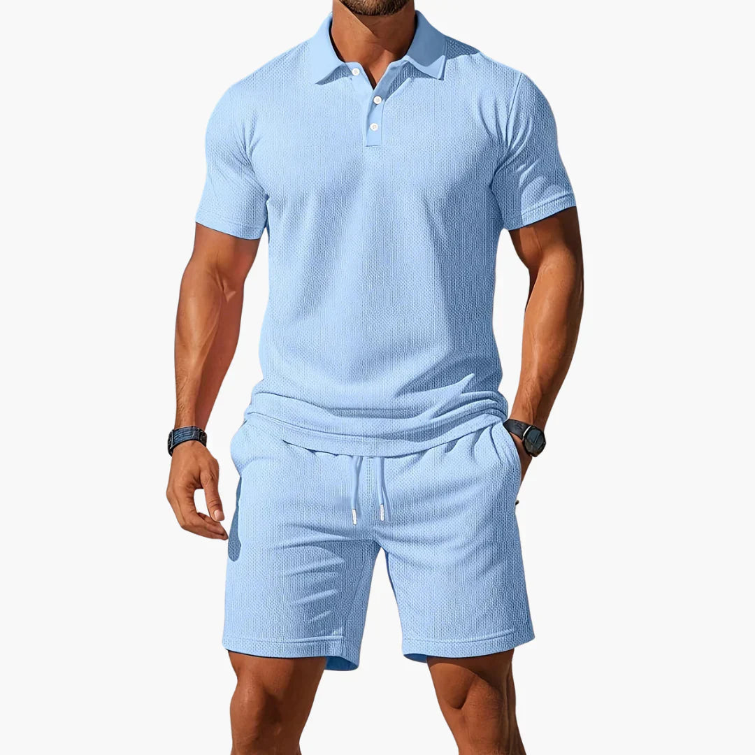 Karol™ | Męski letni zestaw polo