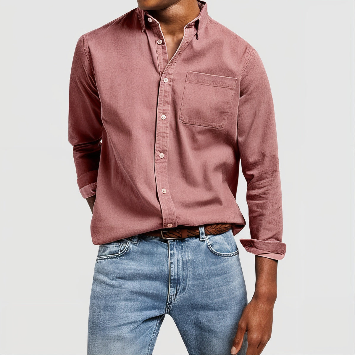 Leonardo™ | Elegancka Casualowa Koszula Z Bawełny