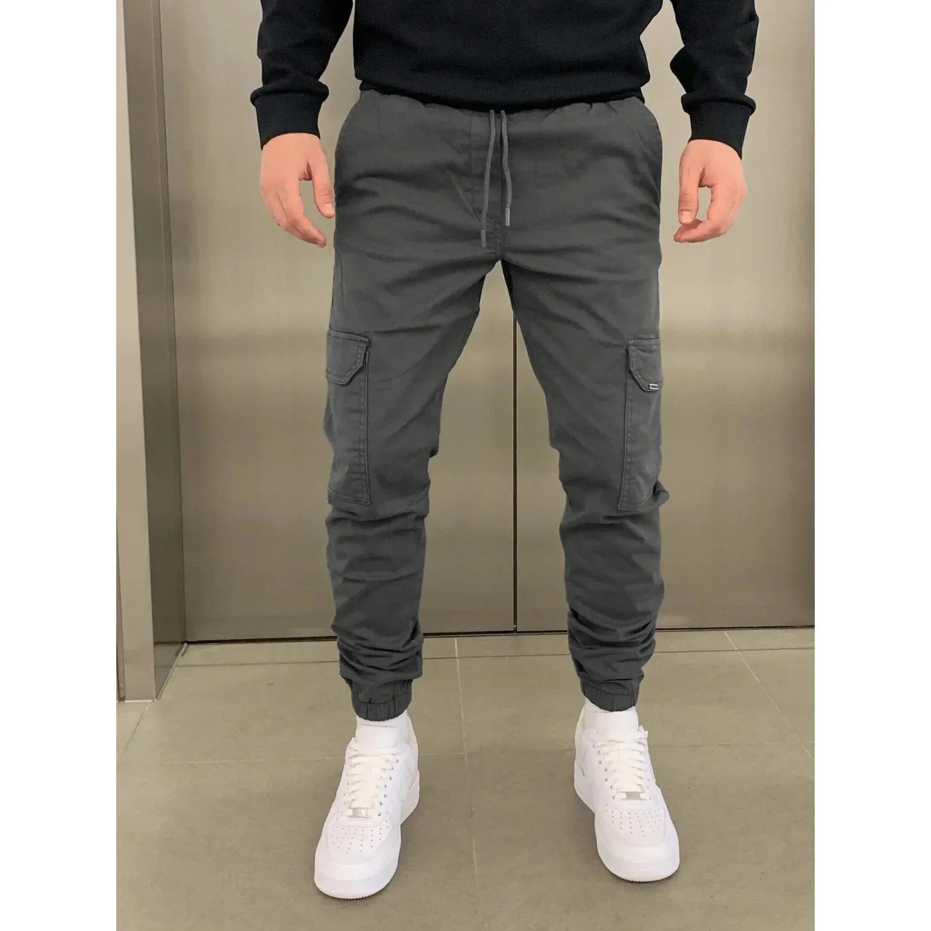 Adrian™ | SPODNIE CARGO Z ELASTANU KOMFORTOWE