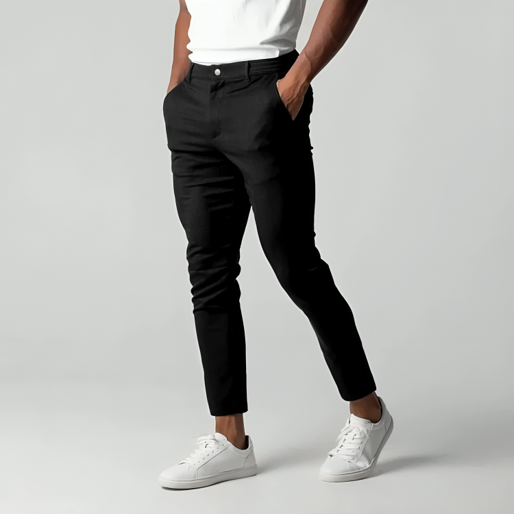 Mieszko™ | Elastyczne spodnie chino