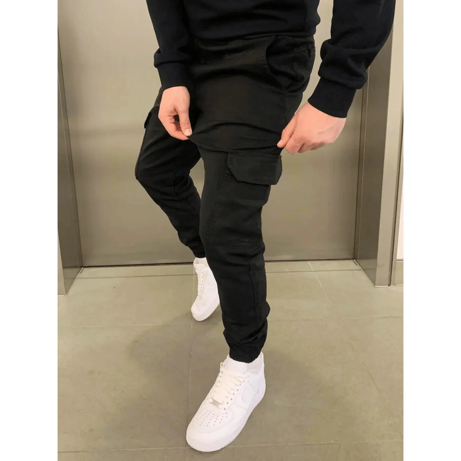 Adrian™ | SPODNIE CARGO Z ELASTANU KOMFORTOWE