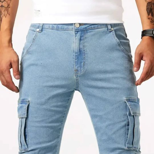 Czesław™ | spodnie cargo ze stretchem