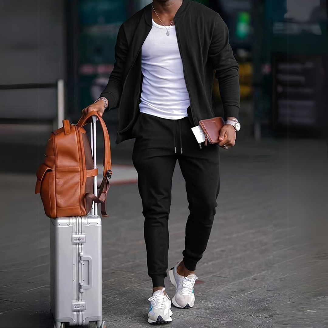 Jerzy™ | Męski zestaw sportowy z długimi rękawami