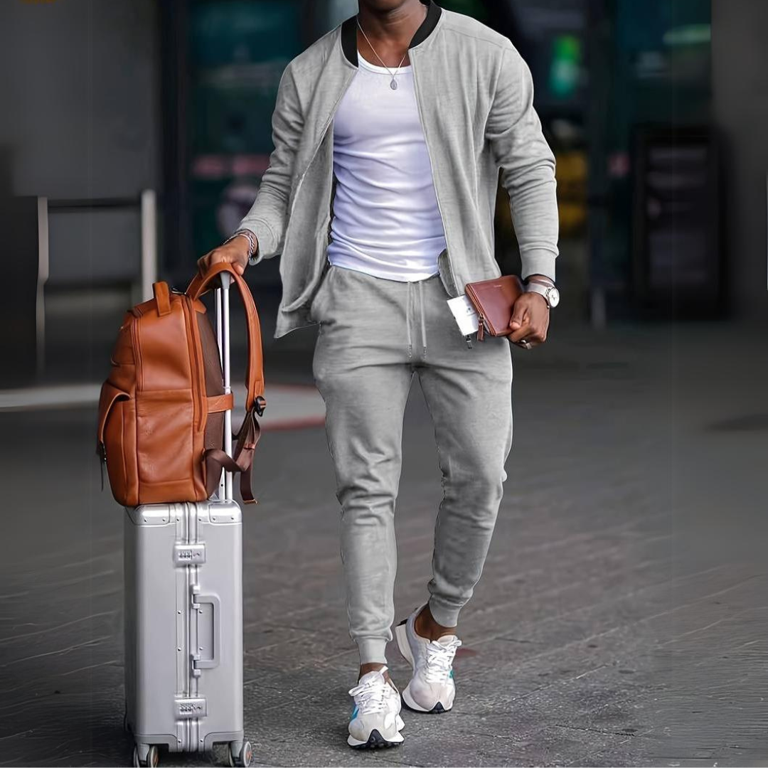 Jerzy™ | Męski zestaw sportowy z długimi rękawami