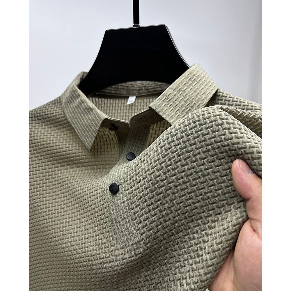 Igor™ – Polówka z siateczki z cienkiej tkaniny