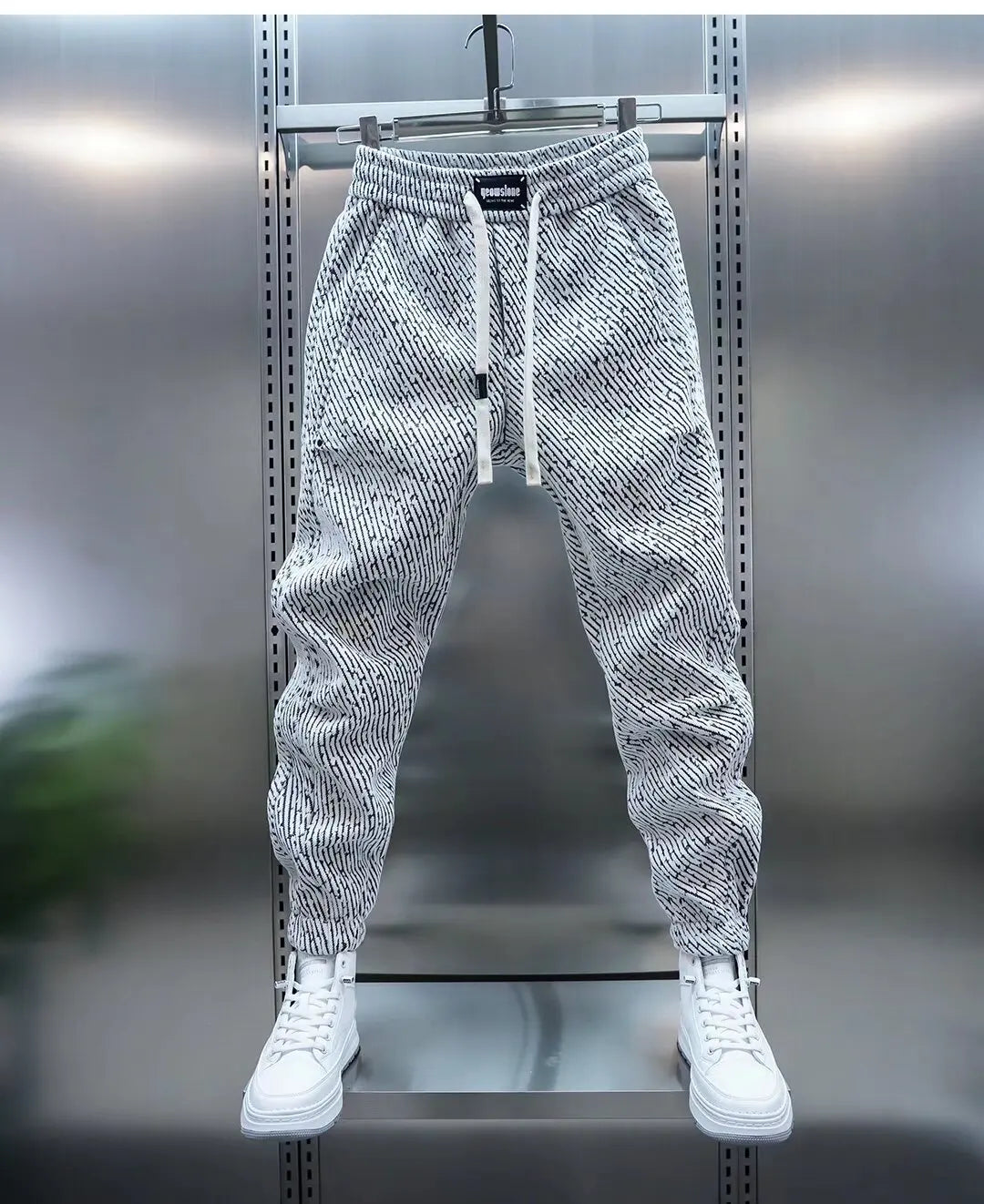 Petr™ | Casualowe spodnie z wzorem