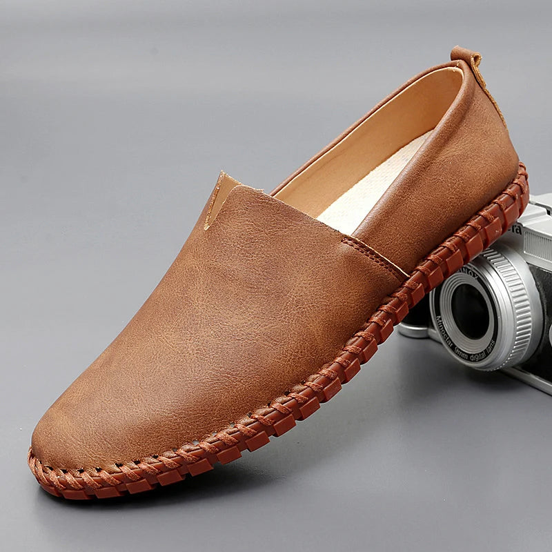 Ludomir™ | skórzane loafersy