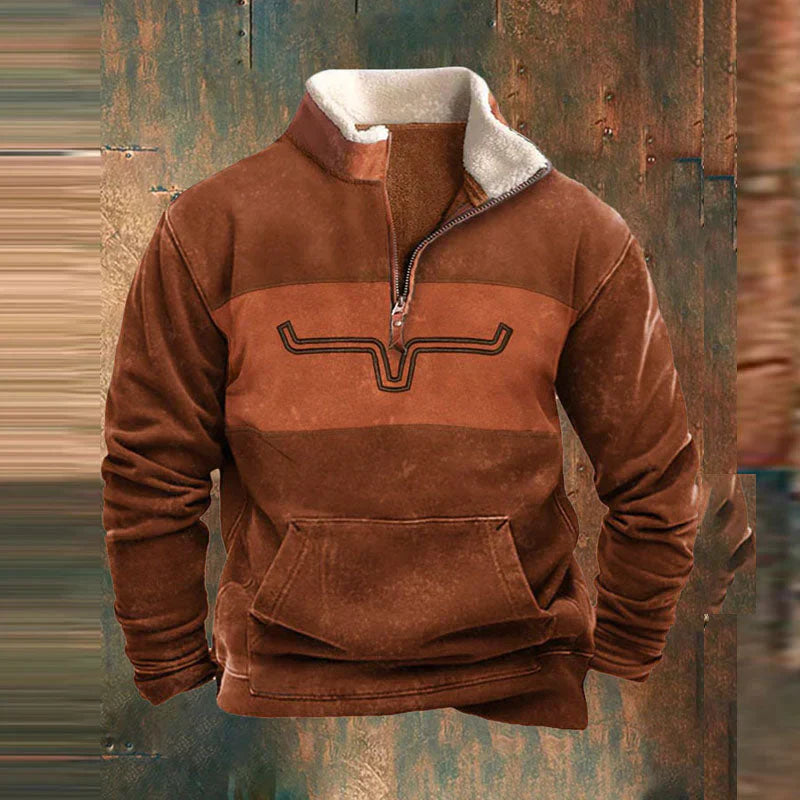 Kornel™ | Sweter z zamkiem błyskawicznym