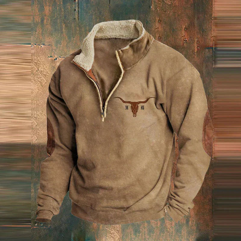 Kornel™ | Sweter z zamkiem błyskawicznym