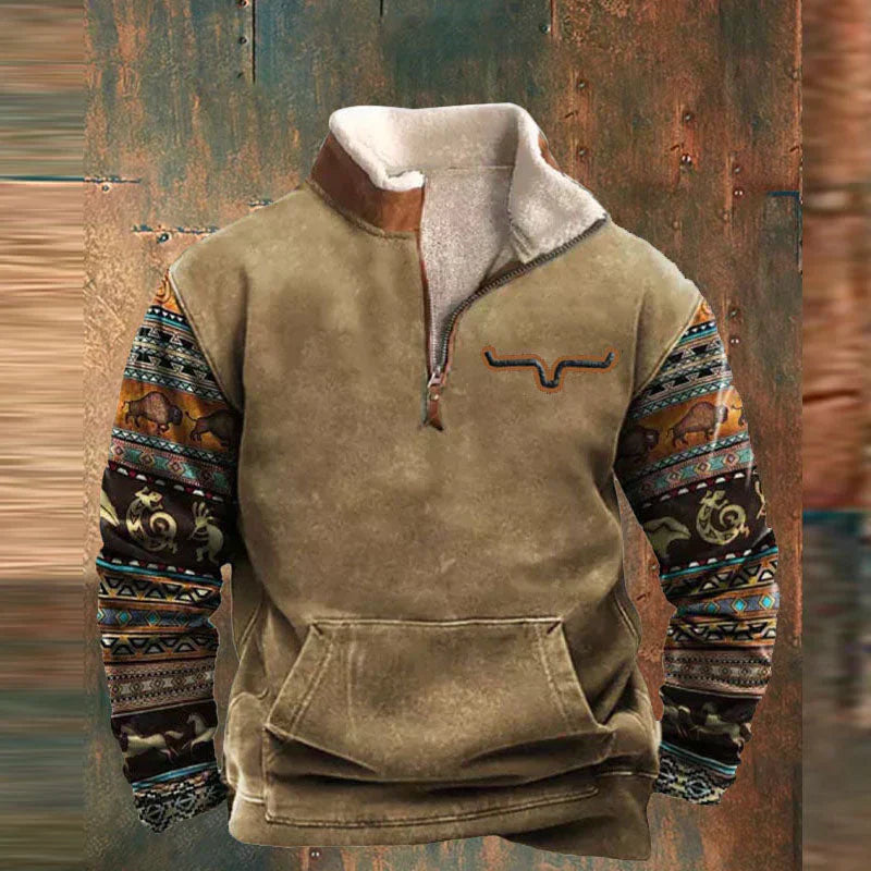 Kornel™ | Sweter z zamkiem błyskawicznym