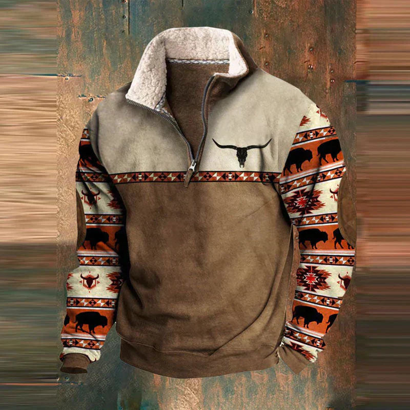 Kornel™ | Sweter z zamkiem błyskawicznym