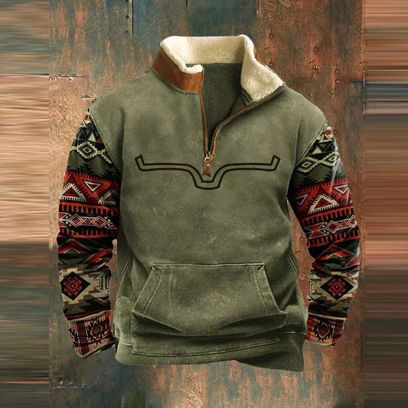 Kornel™ | Sweter z zamkiem błyskawicznym